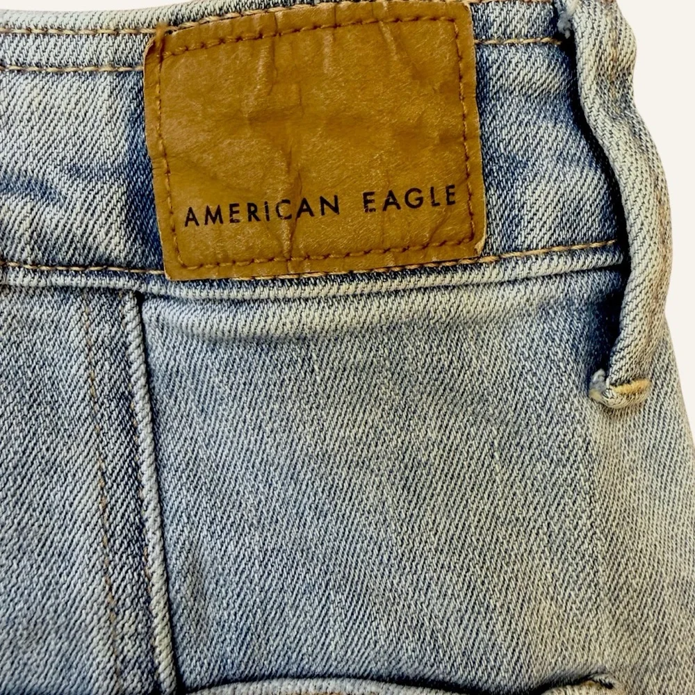 American Eagle Outfitters Light Blue‎ Denim Mini Skirt Size 4